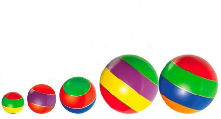Купить Мячи резиновые (комплект из 5 мячей различного диаметра) в Зеленоградске 